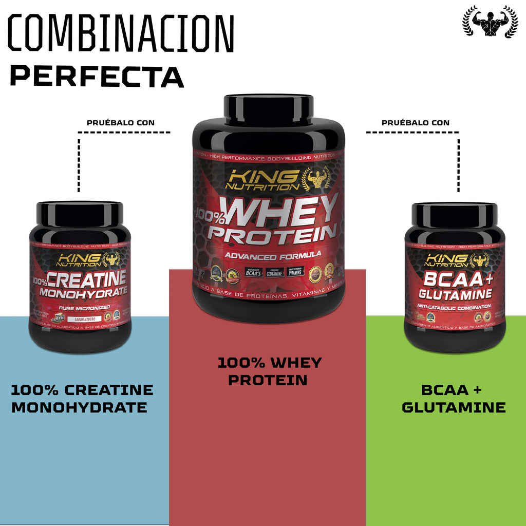 King Nutrition 2 unidades 100% creatina monohidrato 200 g sin sabor malla 200 en total 400 g