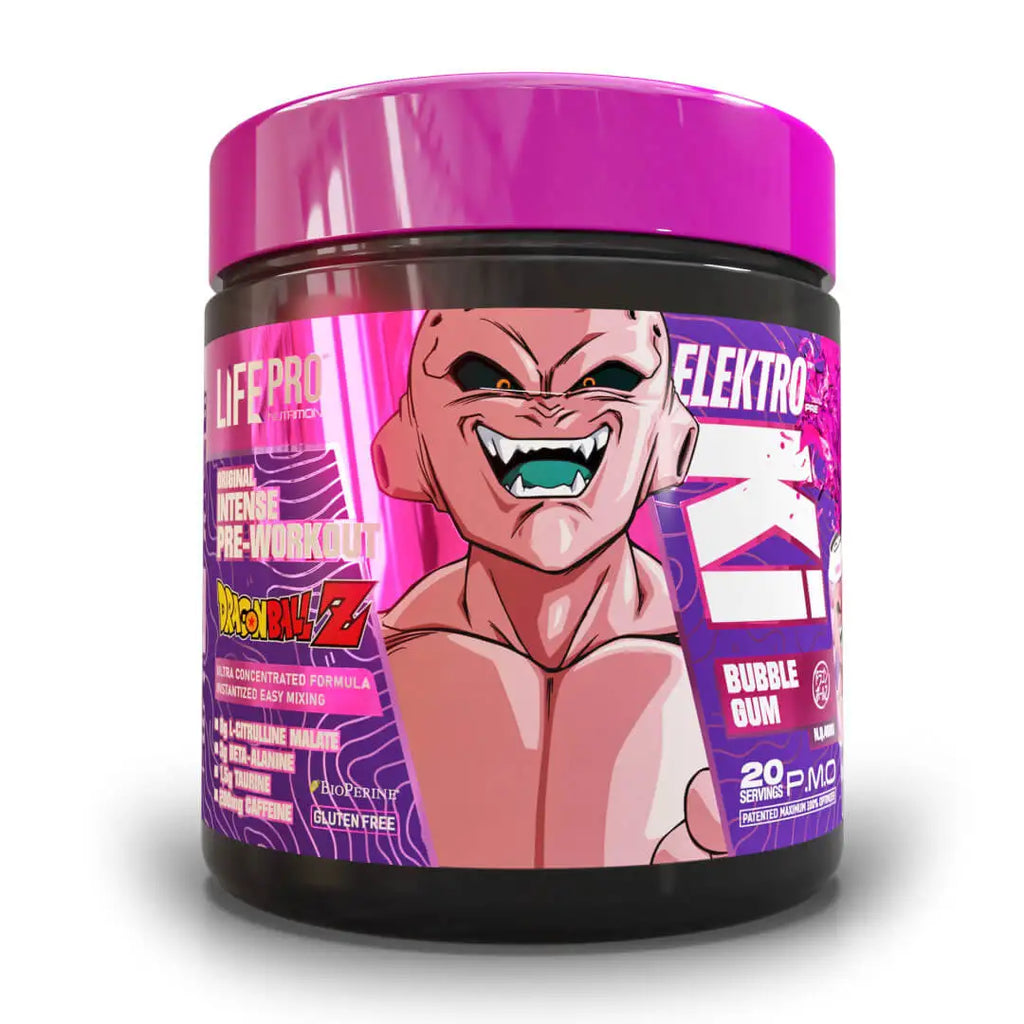 Life Pro Nutrition Elektro Ki Dragon Ball Z Edición Limitada 400g - Aumenta tu rendimiento y supera tus límites como un súper guerrero