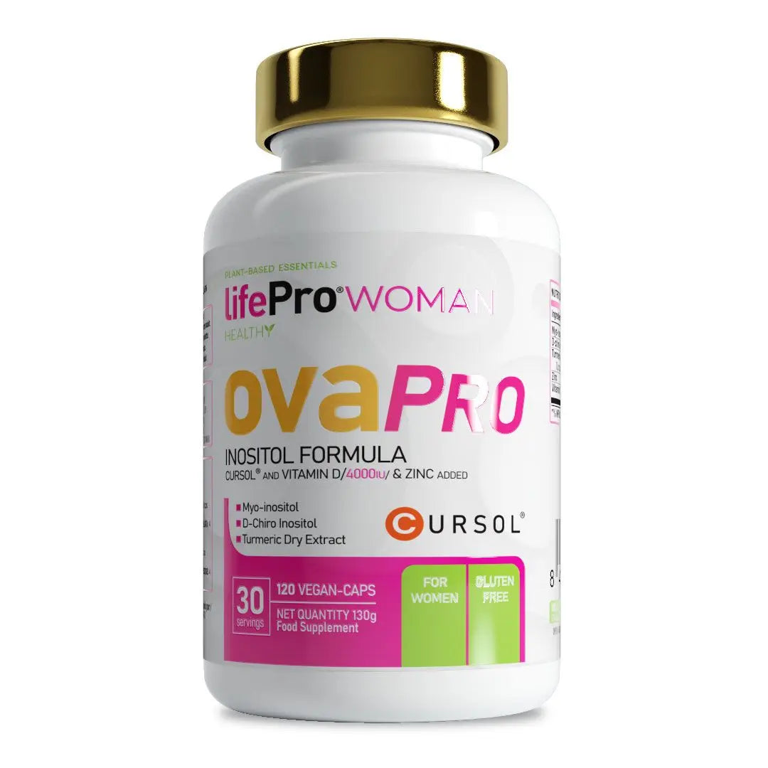 LIFE PRO NUTRITION OVAPRO MIO-INOSITOL 120 CÁPSULAS VEGANAS