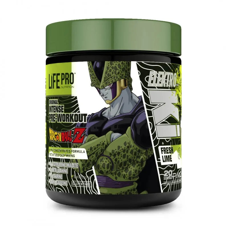 Life Pro Nutrition Elektro Ki Dragon Ball Z Edición Limitada 400g - Aumenta tu rendimiento y supera tus límites como un súper guerrero