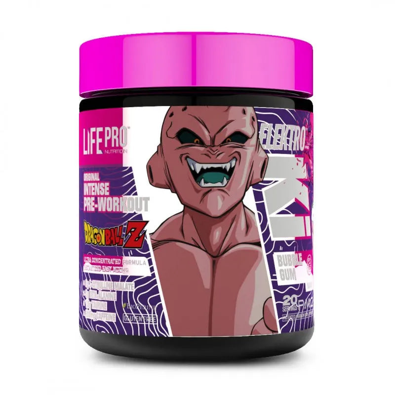 Life Pro Nutrition Elektro Ki Dragon Ball Z Edición Limitada 400g - Aumenta tu rendimiento y supera tus límites como un súper guerrero