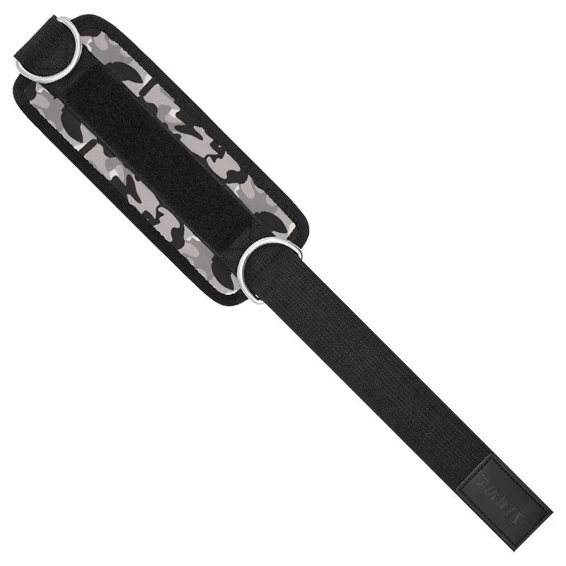 AOLIKES Tobilleras y Muñequeras acolchadas y ajustables con correas acolchadas y anilla en D para máquina de cable, ideales para ejercicios de glúteos