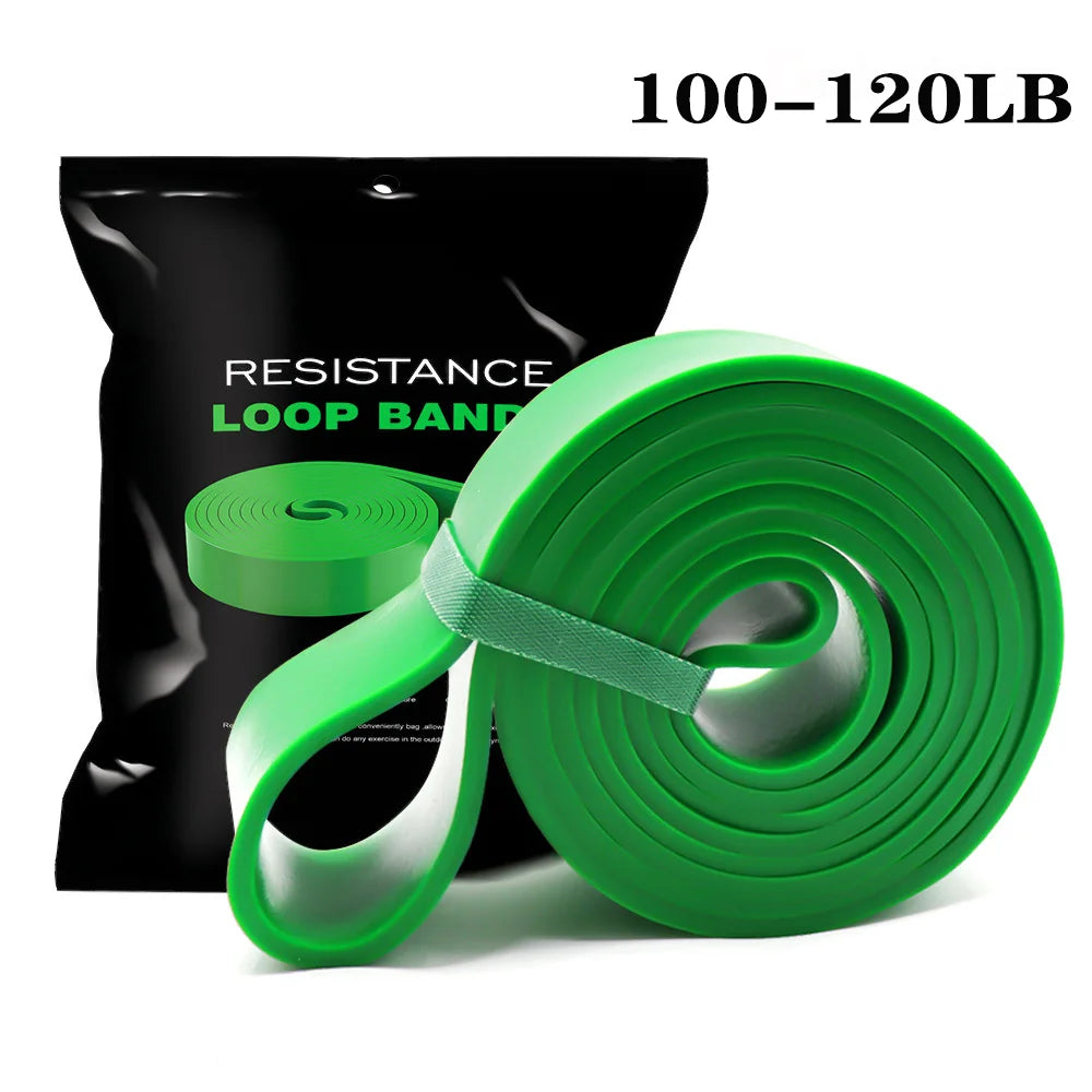 Banda de Resistencia de Alta Resistencia con 7 Niveles — Equipamiento de Entrenamiento de Agilidad para Gimnasio, Yoga y Pilates | Accesorios de Goma para Gimnasio en Casa