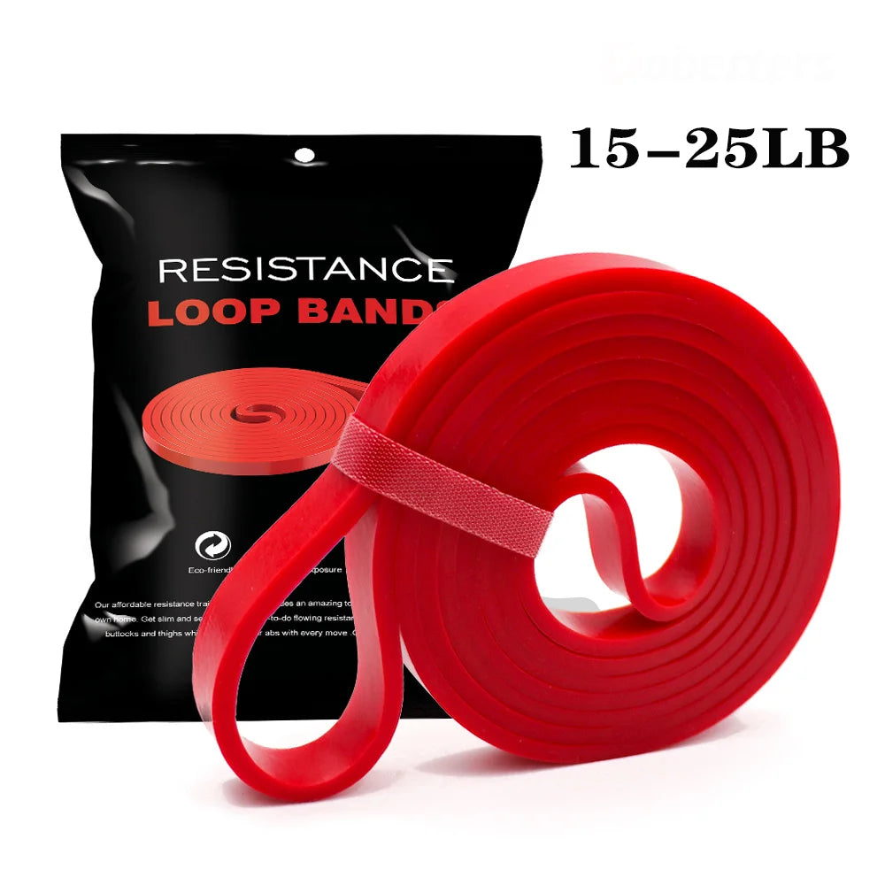 Banda de Resistencia de Alta Resistencia con 7 Niveles — Equipamiento de Entrenamiento de Agilidad para Gimnasio, Yoga y Pilates | Accesorios de Goma para Gimnasio en Casa