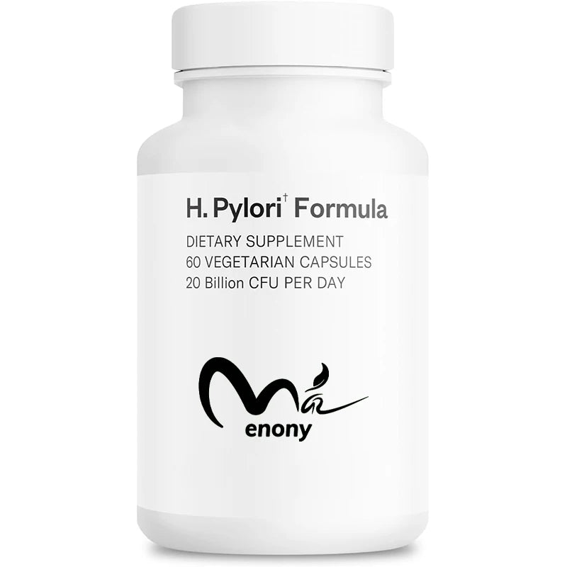 Fórmula H. pylori - suplemento natural probiótico - 60 cápsulas vegetarianas