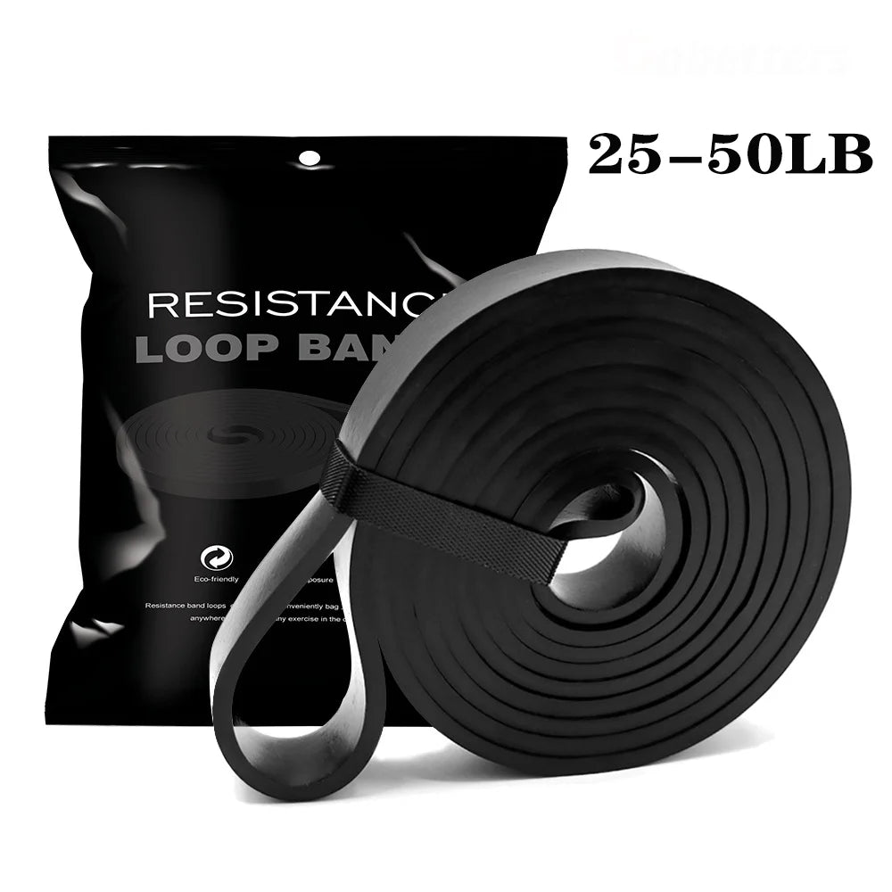 Banda de Resistencia de Alta Resistencia con 7 Niveles — Equipamiento de Entrenamiento de Agilidad para Gimnasio, Yoga y Pilates | Accesorios de Goma para Gimnasio en Casa